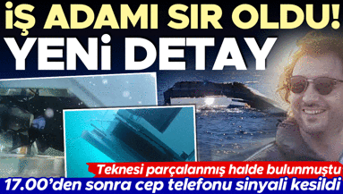 Denizde kaybolan iş insanı Halit Yukayı arama çalışmaları sürüyor Yeni detaylar ortaya çıktı