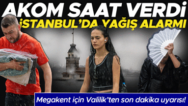Meteorolojiden 20 il için sağanak uyarısı Prof. Dr. Orhan Şen, İstanbul için saat verdi: Kuvvetlenebilir