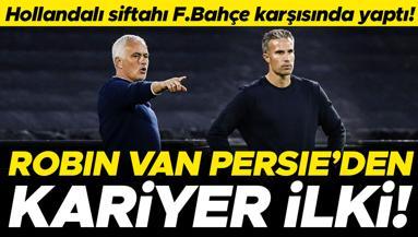 Robin van Persieden Fenerbahçe karşısında kariyer ilki