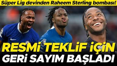 Beşiktaş, Raheem Sterlinge transfer teklifi yapacak Geri sayım başladı