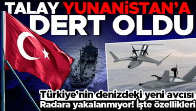 Türkiyenin denizlerdeki yeni gücü TALAY Yunan basınında Radara yakalanmıyor, 300 km menzile sahip...
