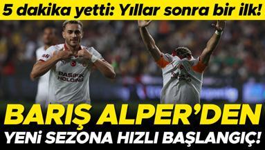 Galatasarayda Barış Alper Yılmaz sazı eline aldı, 5 dakikada her şeyi değiştirdi: Yıllar sonra bir ilk
