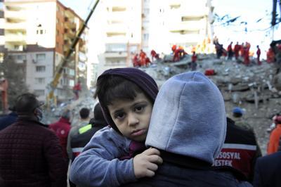 Rescuers race to find survivors after magnitude-6.6 earthquake