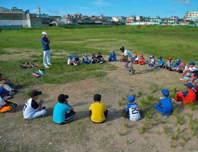 Football scoring in baseball-crazy Cuba
