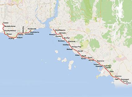 Halkalı-Gebze train line expected to open in coming months