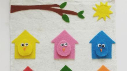 Minikler renkleri tanıyor, kolayca öğreniyor