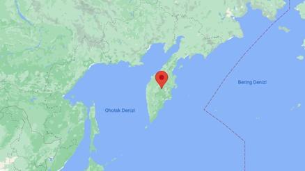 Kamçatka nerede Kamçatkanın harita üzerindeki konumu