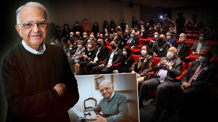 Gazeteci Sami Kohen için Demirören Medya Centerda tören