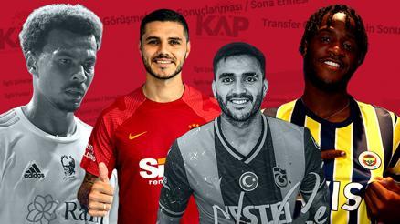 Süper Ligde biten tüm transferler (2022 / 2023) Beşiktaş, Fenerbahçe, Galatasaray, Trabzonspor...