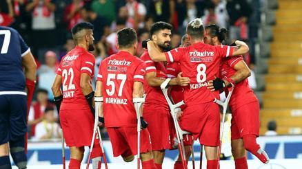 Ampute Futbol Milli Takımıdan görkemli başlangıç