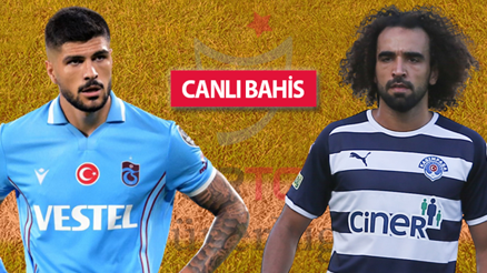 Trabzonsporda Beşiktaş maçı öncesi 3 isim kart sınırında Kasımpaşaya karşı ilk 11 nasıl olacak İddaa oranları...