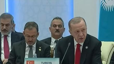 Cumhurbaşkanı Erdoğan, Türk Devletleri Teşkilatı 9’uncu Zirvesinde açıklamalarda bulundu