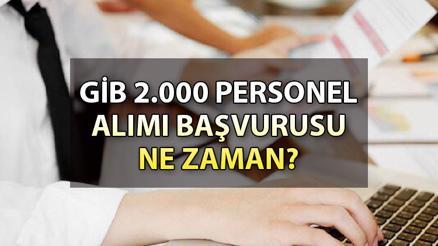 GİB 2 bin personel alımı yapacak Duyuru paylaşıldı.. İşte, şartlar ve detaylar