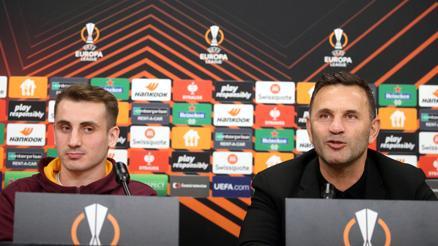 Galatasarayda Okan Buruk ve Kerem Aktürkoğlu, Pragda konuştu: Avrupa kupası hayalimiz var ama...