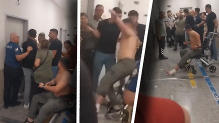 Sancaktepede tekerlekli sandalyeli hastadan doktora saldırı