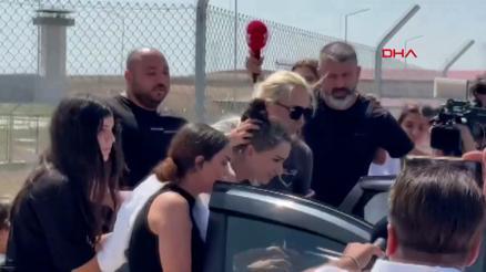 Dilan Polat, cezaevindeki eşi Engin Polatı ziyaret etti