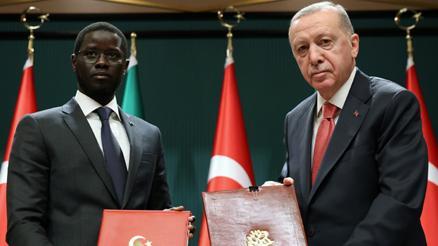 Senegal Cumhurbaşkanı Ankarada... Cumhurbaşkanı Erdoğan: Tüm ülkeler İsraile baskı yapmalı