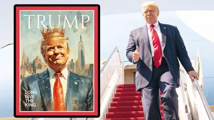 Trump bunu da yaptı Kendini 1 ayda kral ilan etti