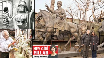 Türkiye’nin ilk ‘sivil’ heykellerini yapan devlet sanatçısı Metin Yurdanur: Antik Roma ve Frig mermerleri oyun bahçemdi