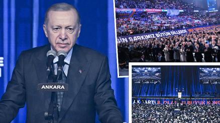 Büyük Kongrede TÜSİADa tepki Cumhurbaşkanı Erdoğan: Kayıt dışı siyaset dönemi kapandı