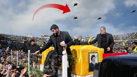 Dünyanın gözü Beyrutta Hizbullah liderleri Nasrallah ve Safiyuddinin son yolculuğu