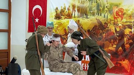 Küçük yüreklerde büyük zafer