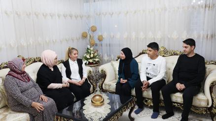 Emine Erdoğan, Vehibe Sayının iftar sofrasına konuk oldu