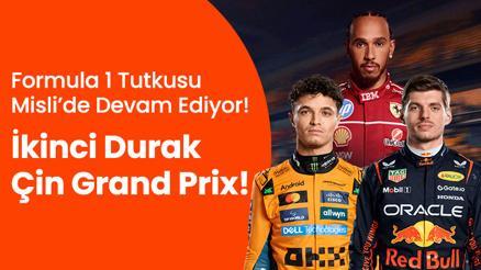 Formula 1 Tutkusu Misli’de Devam Ediyor İkinci Durak Çin Grand Prix
