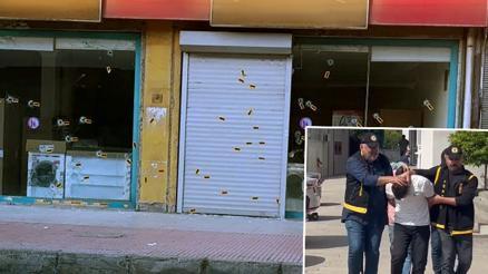 Adanada cinayetle biten kavgayı ayırmadığı gerekçesiyle dükkanına 57 el ateş edildi