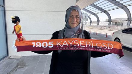 Galatasaraylı kadın çiftçi Neslihan Demir Kayserispor maçı için yola çıktı: Osimheni ikna etmeye çalışacağım