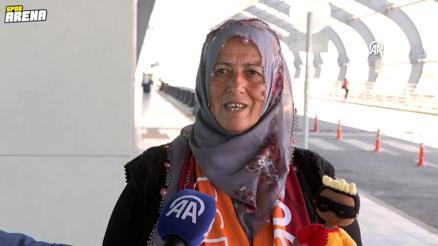 Galatasaraylı kadın çiftçi Neslihan Demir Kayserispor maçı için yola çıktı: Osimheni ikna etmeye çalışacağım