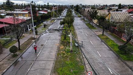 Şilide hortum yerleşim yerini vurdu