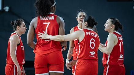 A Kadın Milli Basketbol Takımı, Rusya’yı yendi