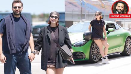 Karnındaki küçük yarışçıyla pistlerde