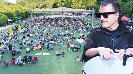 Ormanda caz ve piknik bir arada