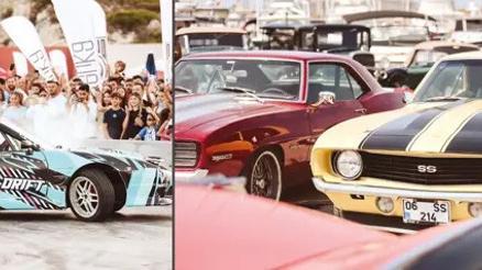 “Drift”in ceza değil alkış aldığı etkinlik