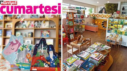 Her rafta ayrı bir masal, her kitapta başka bir düş