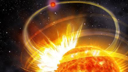 Bu genç gezegen kendi sonunu hazırlıyor