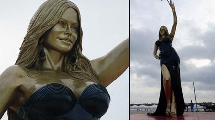 Ünlü oyuncunun heykelini diktiler: Doğduğun şehir ayaklarına serildi