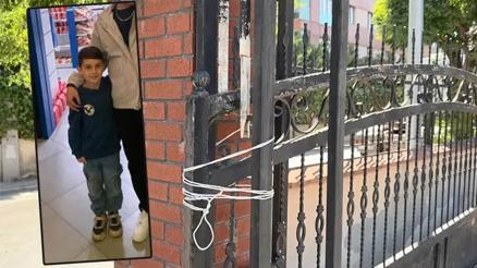 Çekmeköyde demir kapının üzerine düştüğü 10 yaşındaki Eymen öldü