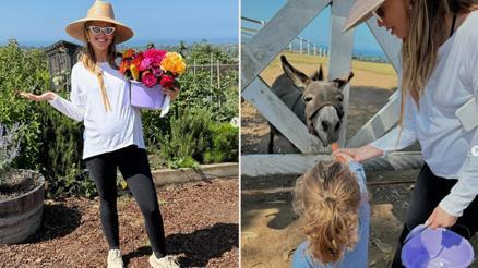 Ünlü çift üç çocuğunu doğada büyütüyor: Çiftlikte renkli hayat