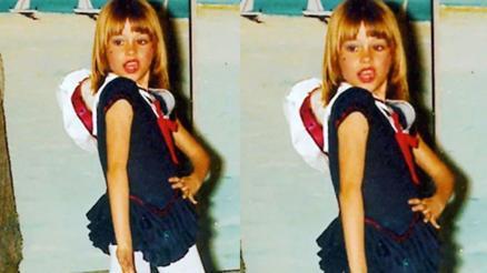 Bakışı bile hiç değişmemiş Ünlü olmayı küçükken kafasına koymuş