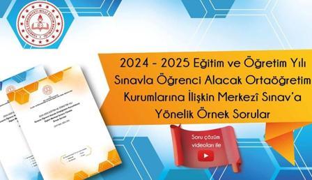 LGS örnek soru kitapçıkları yayınlandı