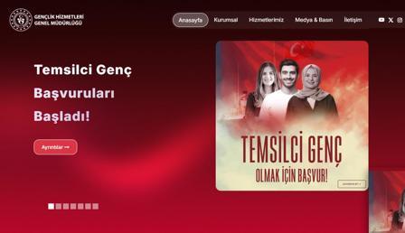 ‘Temsilci genç’ başvuruları başladı