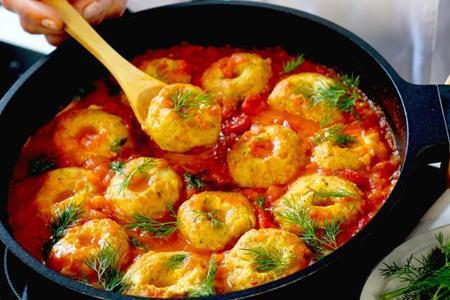 Leziz etsiz vejetaryen köfte: Nohut unlu patlıcanlı köfte