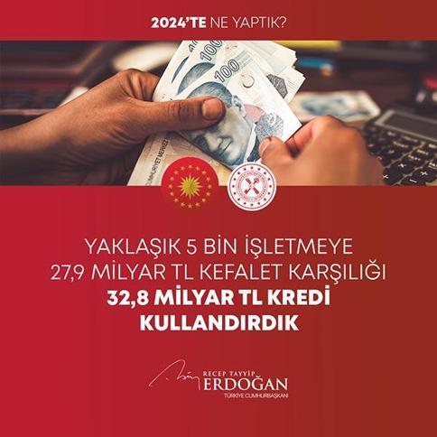 Cumhurbaşkanı Erdoğan madde madde paylaştı: 2024te ne yaptık