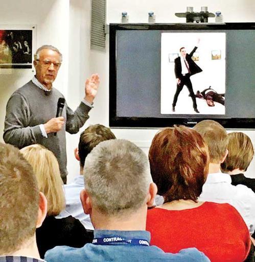 Looking into the eyes of an assassin