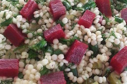 Pancarlı kuskus salatası tarifi