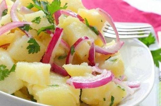 Diyet patates salatası tarifi