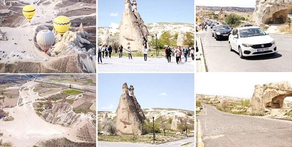 Cappadocia experiencing one of its quietest days